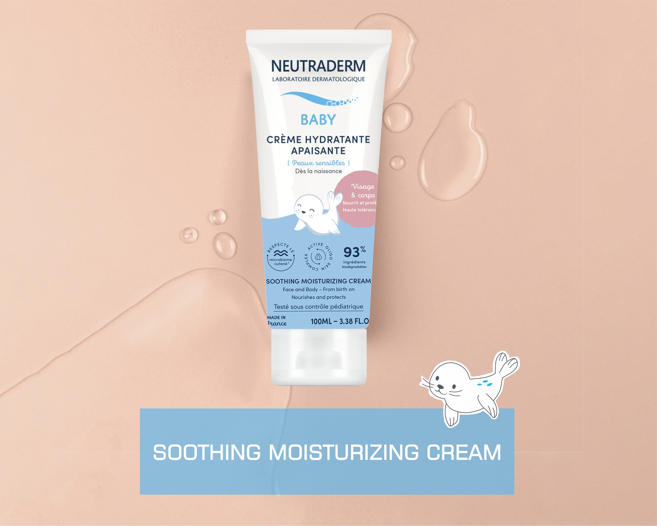 NEUTRADERM BABY - SOOTHING MOISTURIZING CREAM