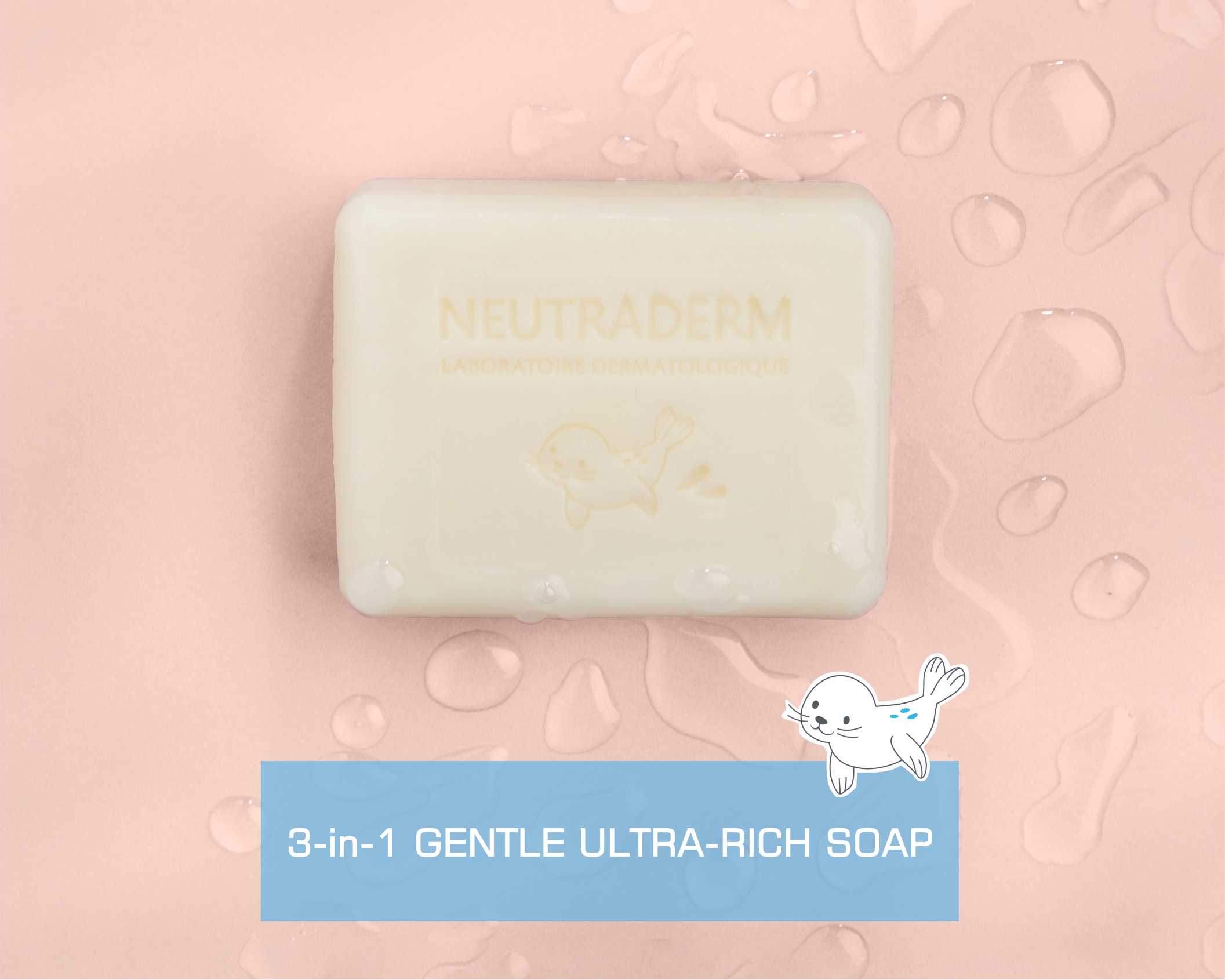 NEUTRADERM BABY - 3-in-1 GENTLE ULTRA-RICH SOAP